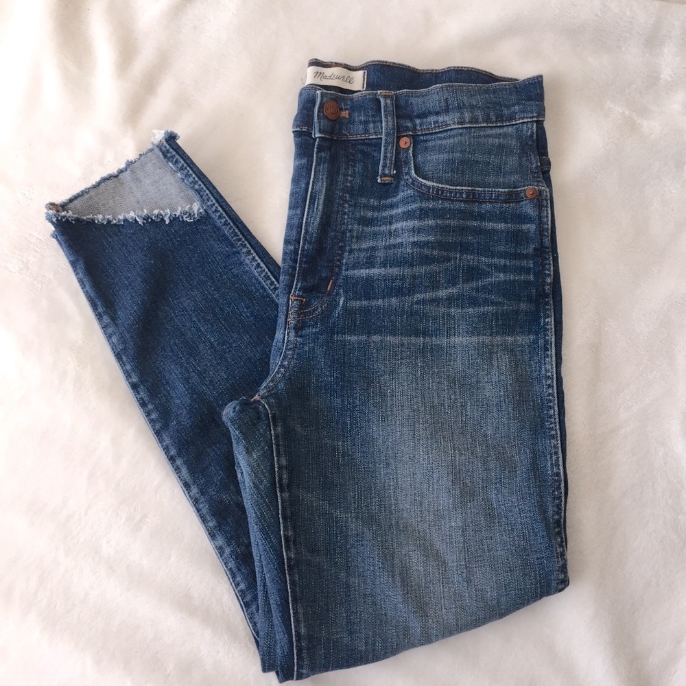 MADEWELL JEANS - 10” High-Rise Skinny - Size 30